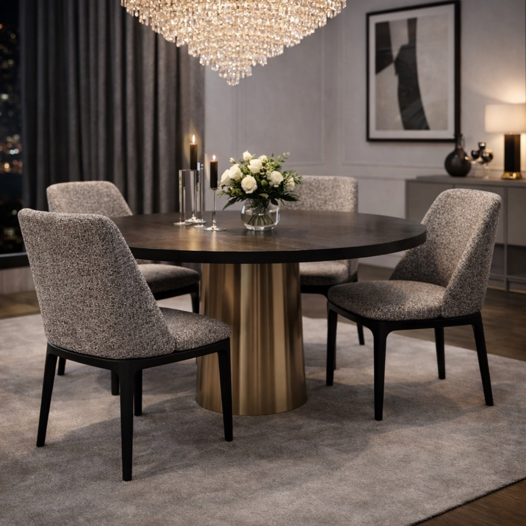 PRODUCENT Krzesło CADORE PREMIUM KR-38 Turkus